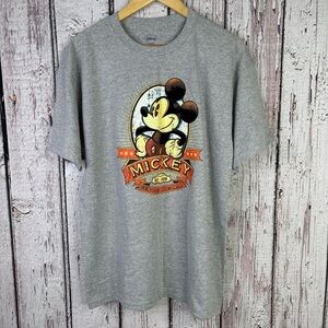Disney Men’s Size Large (42/44) Mickey Mouse T-Shirt Genuine Original Graphic